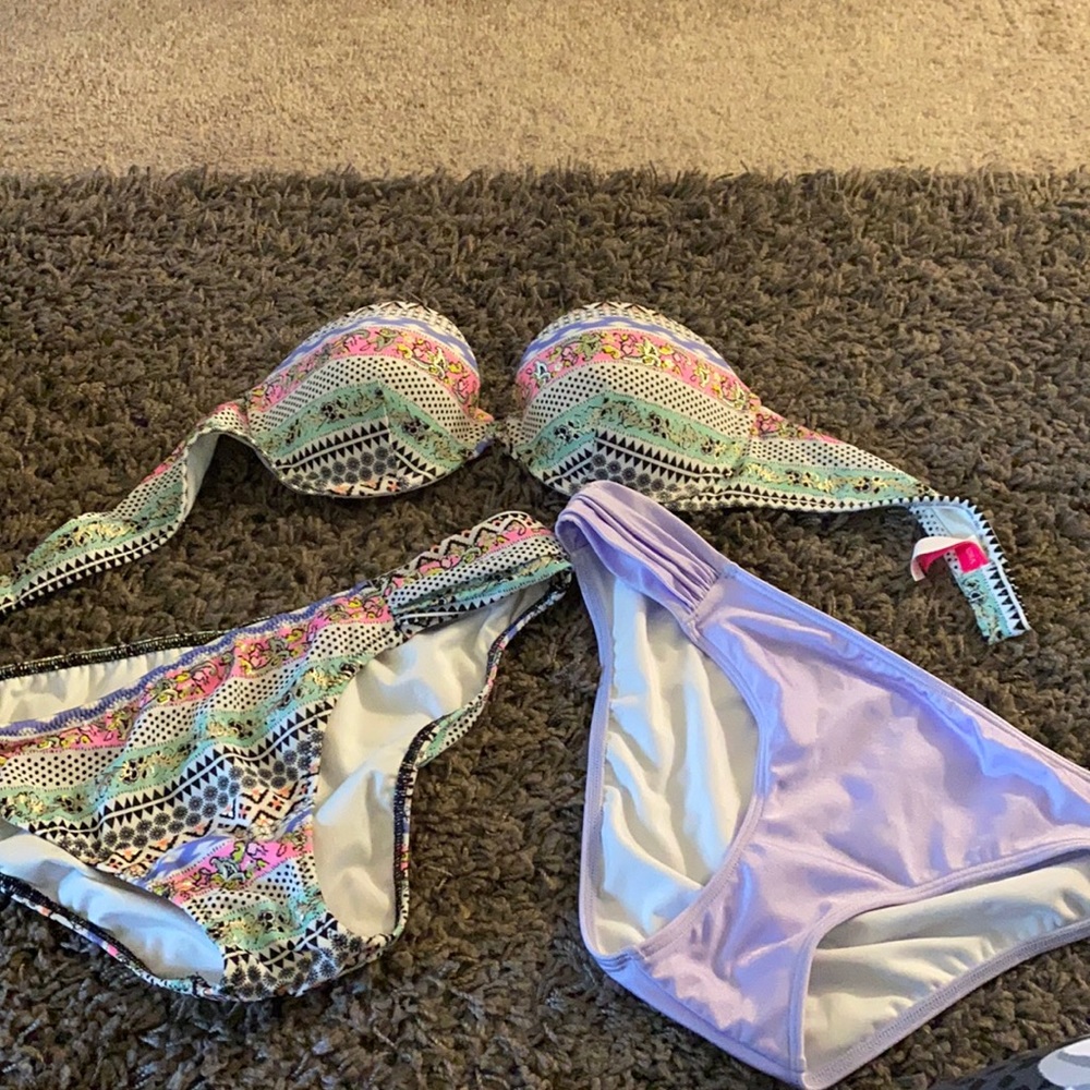 Victoria secret Bandeau bikini set